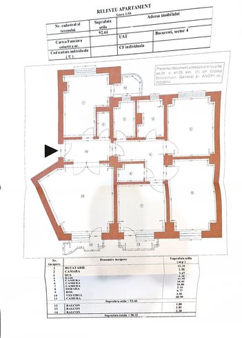 Vanzare apartament 4 camere 98mp ultracentral Piata Unirii metrou-17