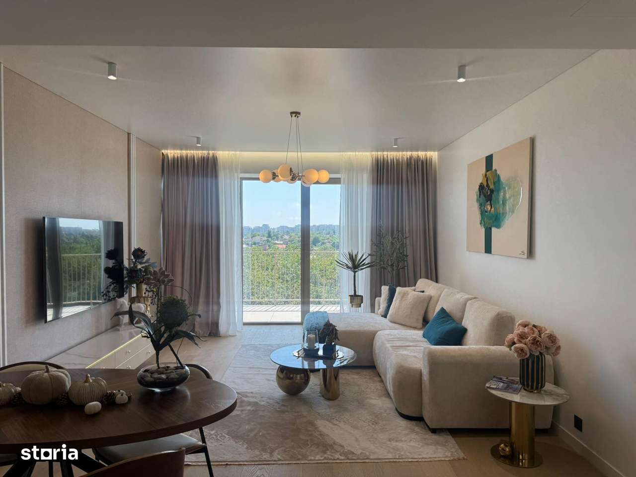 Apartament cu 2 camere mobilat // ONE High District-3