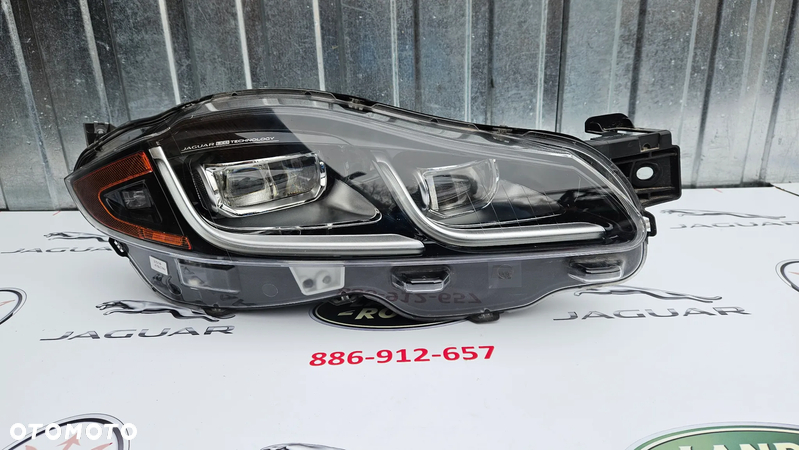 Jaguar XJ 351 LIFT 2015-2019 Kompletny reflektor prawy Lampa prawa USA LED VALEO FW93-13W029-BC - 2