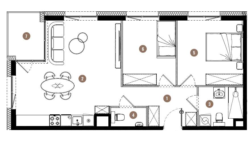 Zamieszkaj w centrum - Apartamenty Reytana-2
