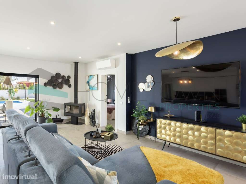 Moderna Moradia Térrea T3 com Anexo e Piscina perto Moncarapacho - Grande imagem: 5/32