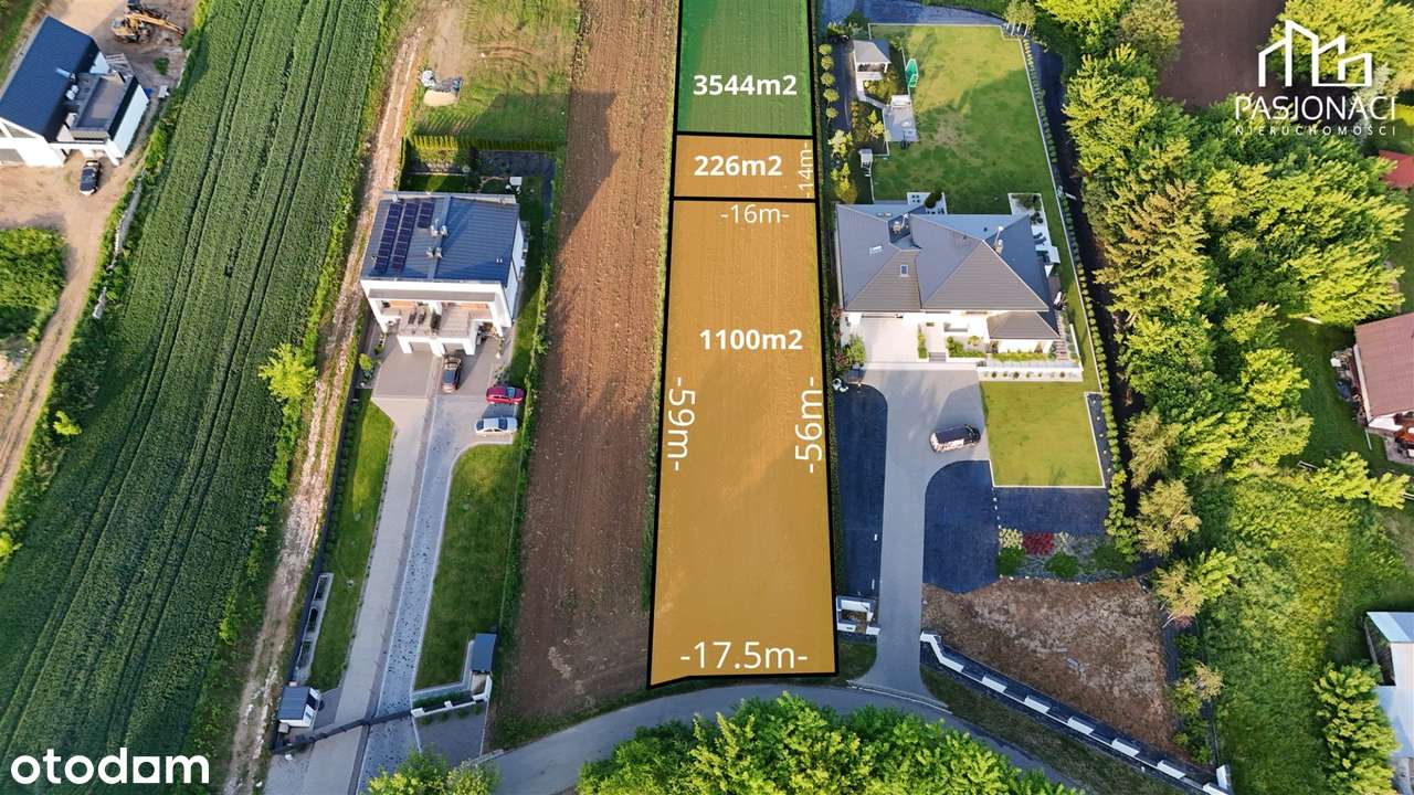 Działka w Dąbrowicy - Wybuduj się na wzgórzu! - Pełny obrazek: 5/6