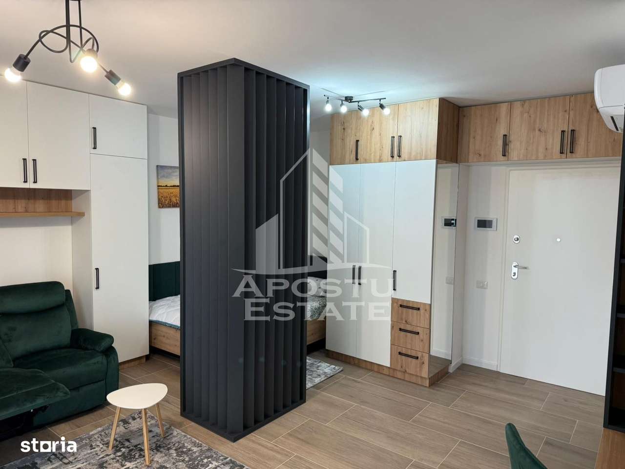 Apartament cu o camera in zona Torontalului, bloc nou, centrala - Imagine principală: 5/8