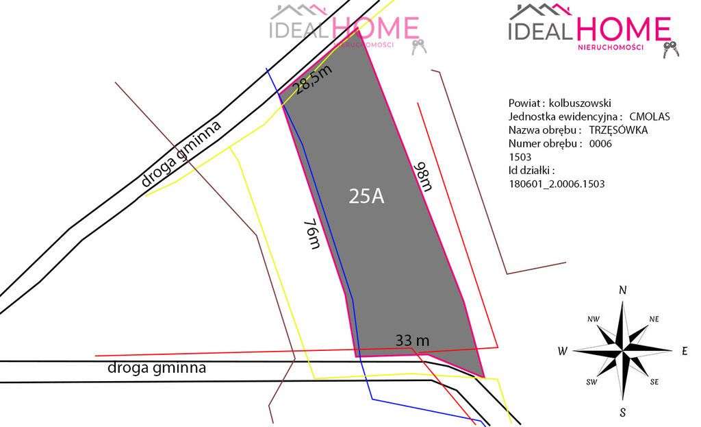 Działka w Trzęsówce- 25 arów-5