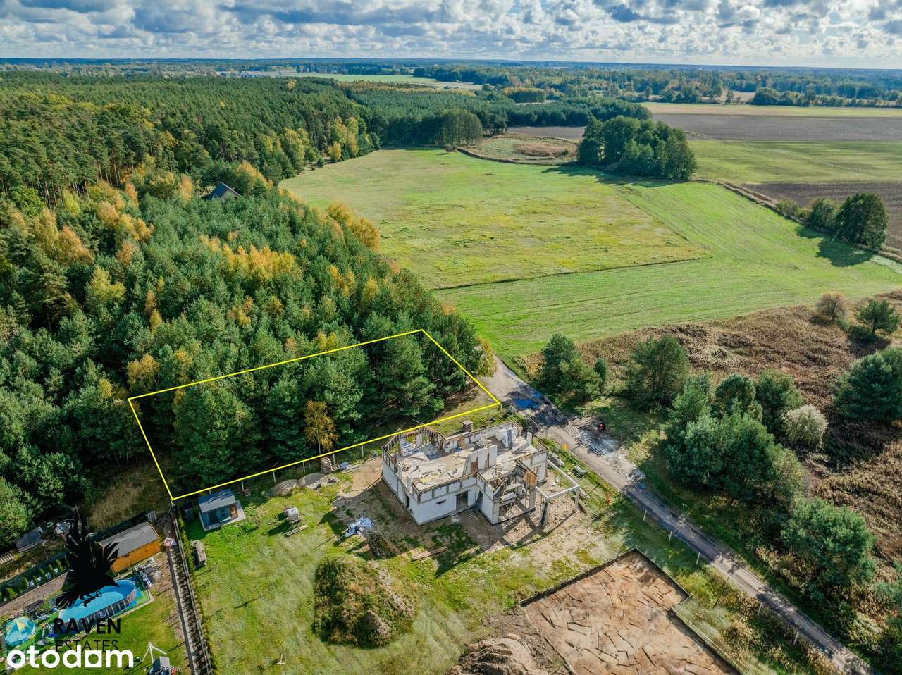 Zamieszkaj wśród drzew – działka z pozwoleniem na budowę-0
