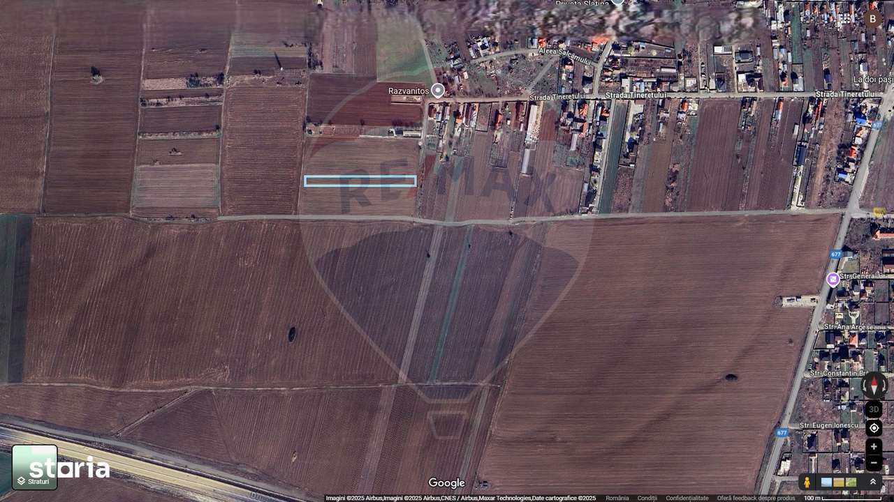 Teren 4,577mp Slatioara / Strada Tineretului - Imagine principală: 4/4