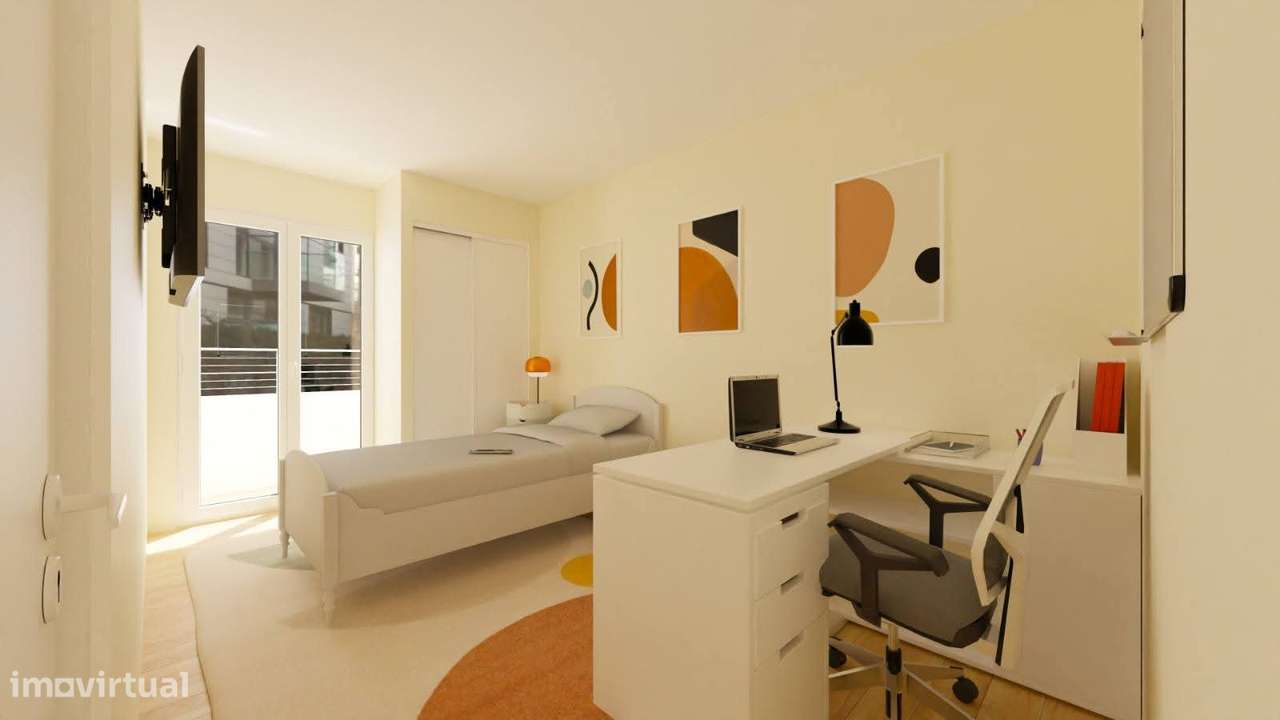 Viva em Oeiras! Apartamento T2, com varadas abertas e vista mar - Rua-39