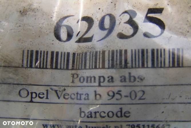 OPEL VECTRA B LIFT 1.6B POMPA ABS 13216601 - 7