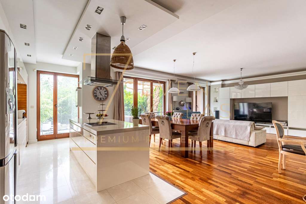 Apartament z ogrodem w sercu Miasteczka Wilanów-1