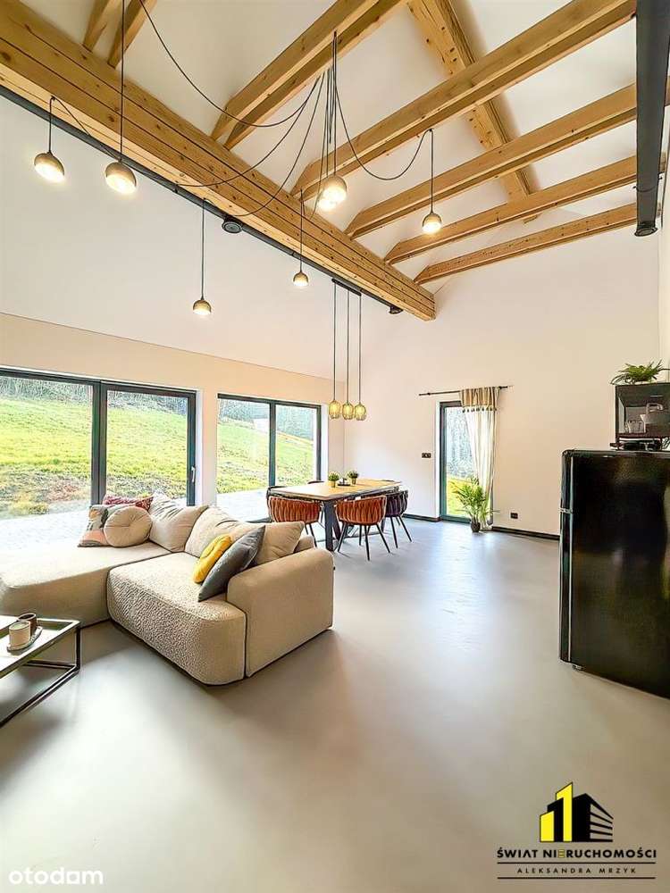 Nowoczesny dom parterowy w malowniczej Istebnej.-4