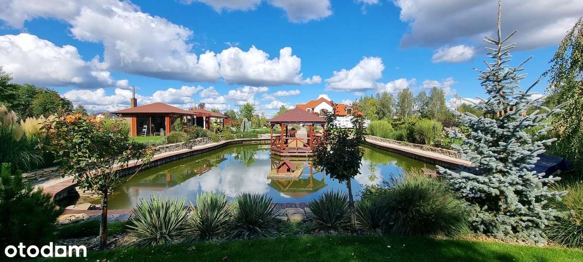 Wilkszyn,gm.Miękinia, ekskluzywna rezydencja z pięknym ogrodem - Pełny obrazek: 5/20