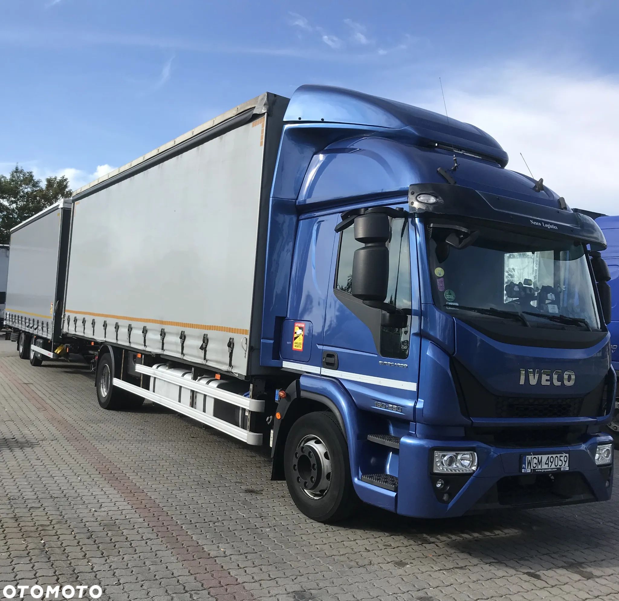 Iveco EUROCARGO MLL160E28P Z PRZYCZEPĄ WECON - 1