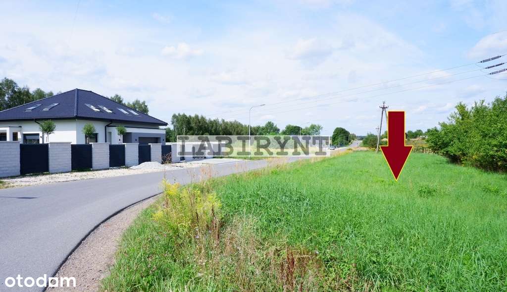 Mirów, działka budowlana, narożna, 1400m2, media-0