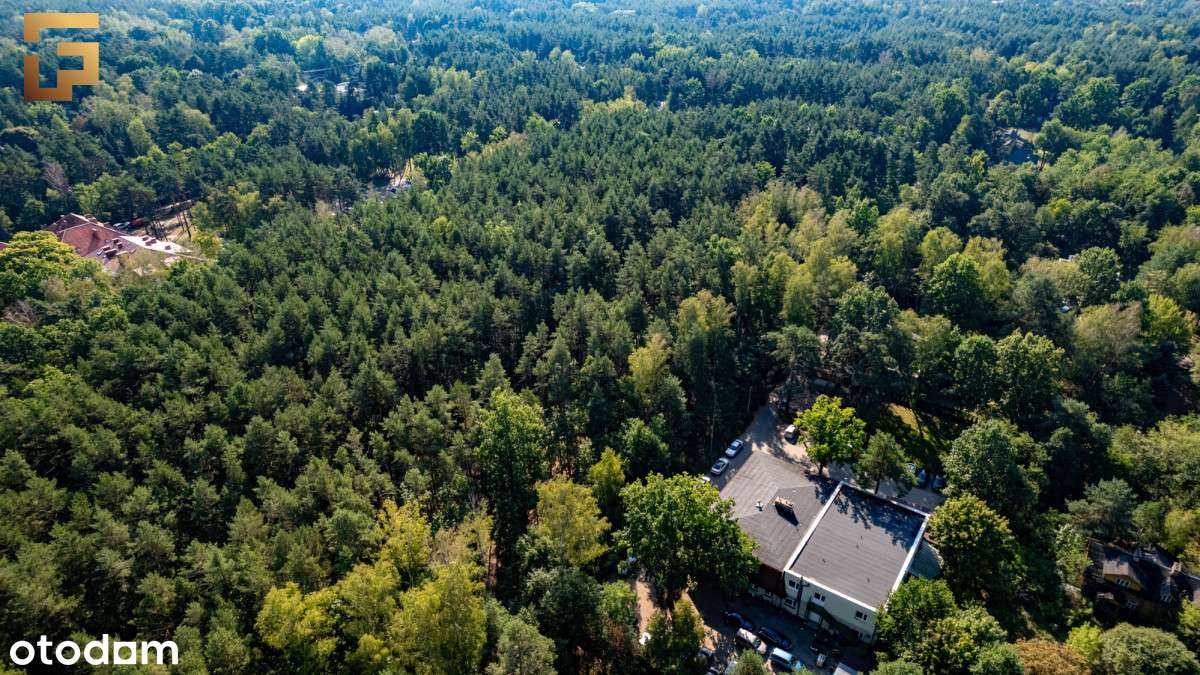 Cicha leśna działka z dobrym dojazdem / Skm-4