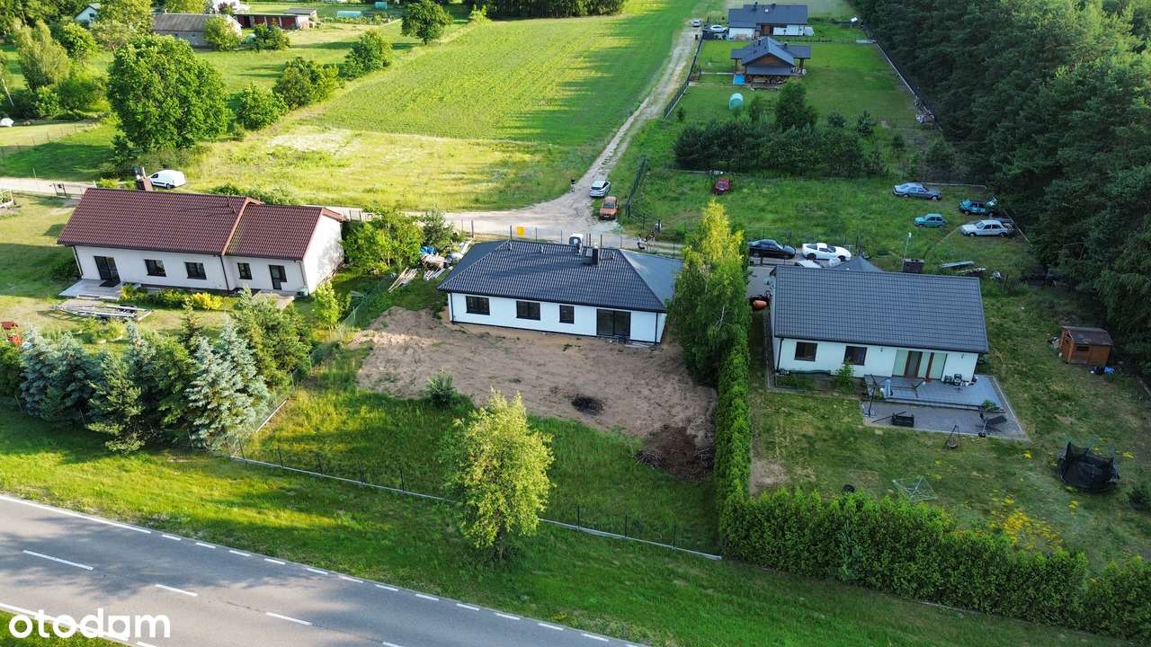 Dom w stanie surowym 101 m² na działce 1091 m² – Wąwelnica, Szczecin-7