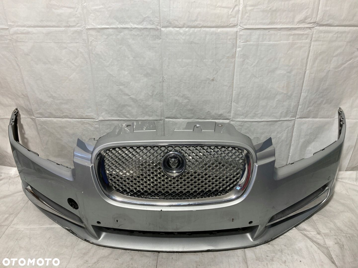 JAGUAR XF X250 ZDERZAK PRZEDNI PRZÓD KPL GRILL MEE - 1