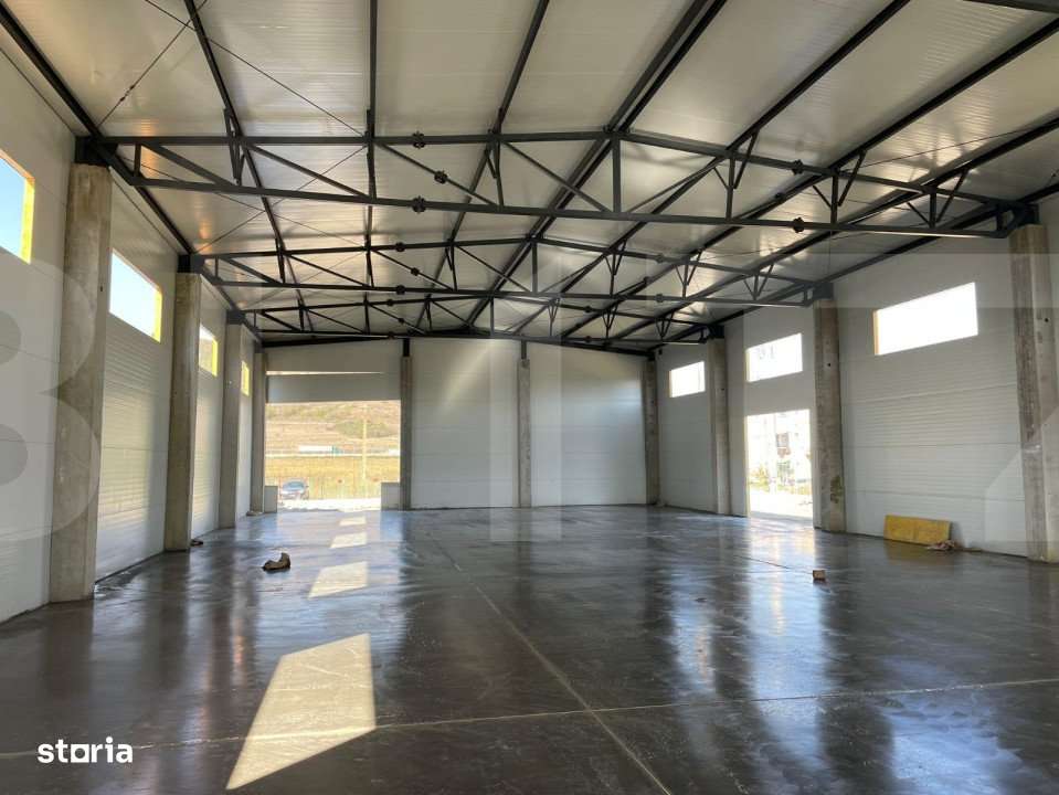 Hala noua de inchiriat, 590 mp, teren 1682 mp, Apahida - Imagine principală: 1/6