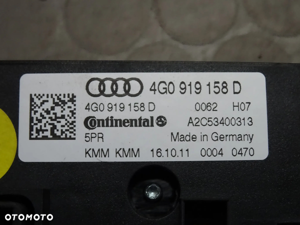 4G0919158D panel klimatyzacji Tyl Audi A6 C7 A7 czesci - 2