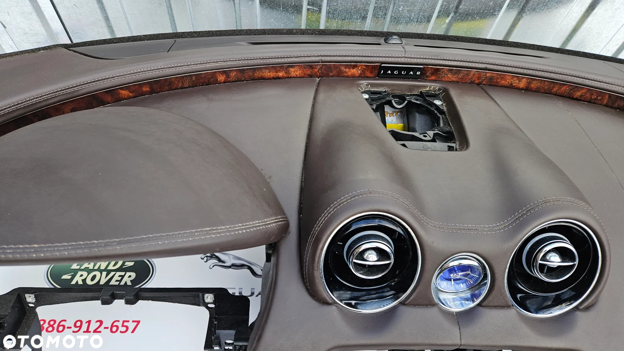 Jaguar XJ 351 2010-2015  Deska Kokpit Konsola z poduszkami oraz sensorem Airbag Poduszki Napinacze - 16