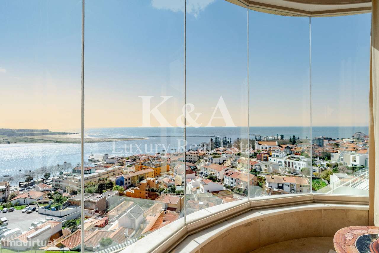 Apartamento T6 duplex com vistas panorâmicas sobre o Rio Douro e o mar-0