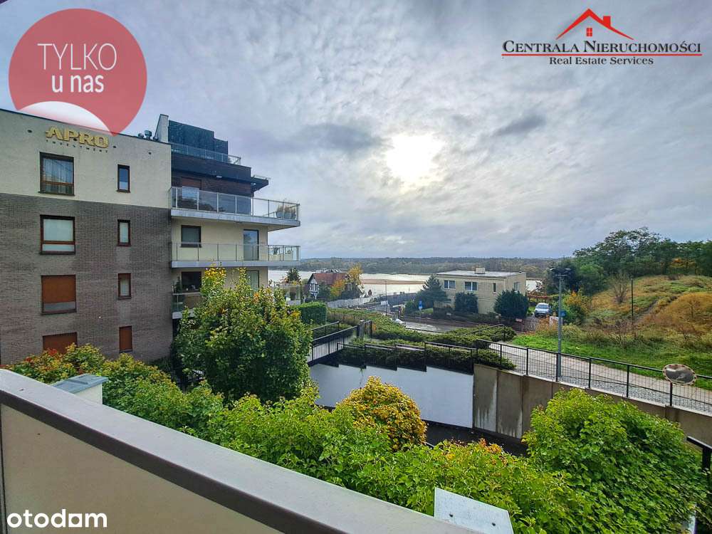 Mieszkanie z widokiem na Wisłę, 2pok, Winnica - Pełny obrazek: 1/20