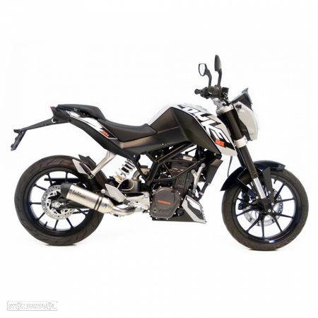 ponteira escape leovince ktm duke 125 / 200 - 8725 - 1