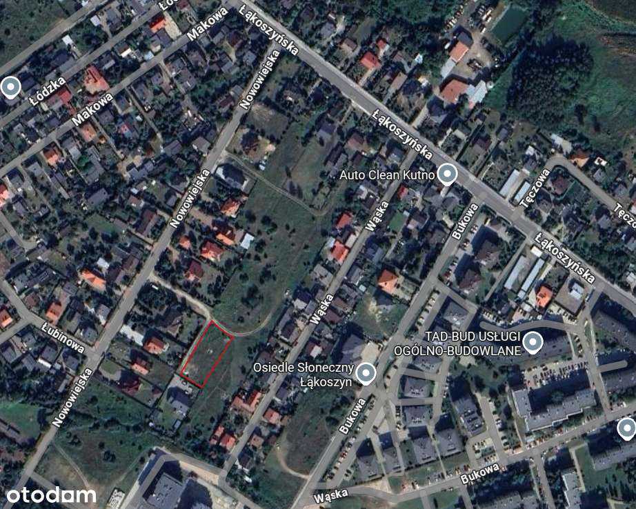 Działka z MPZP pod zabudowę jednorodzinną os. Łąkoszyn ul. Nowowiejska - Pełny obrazek: 5/6