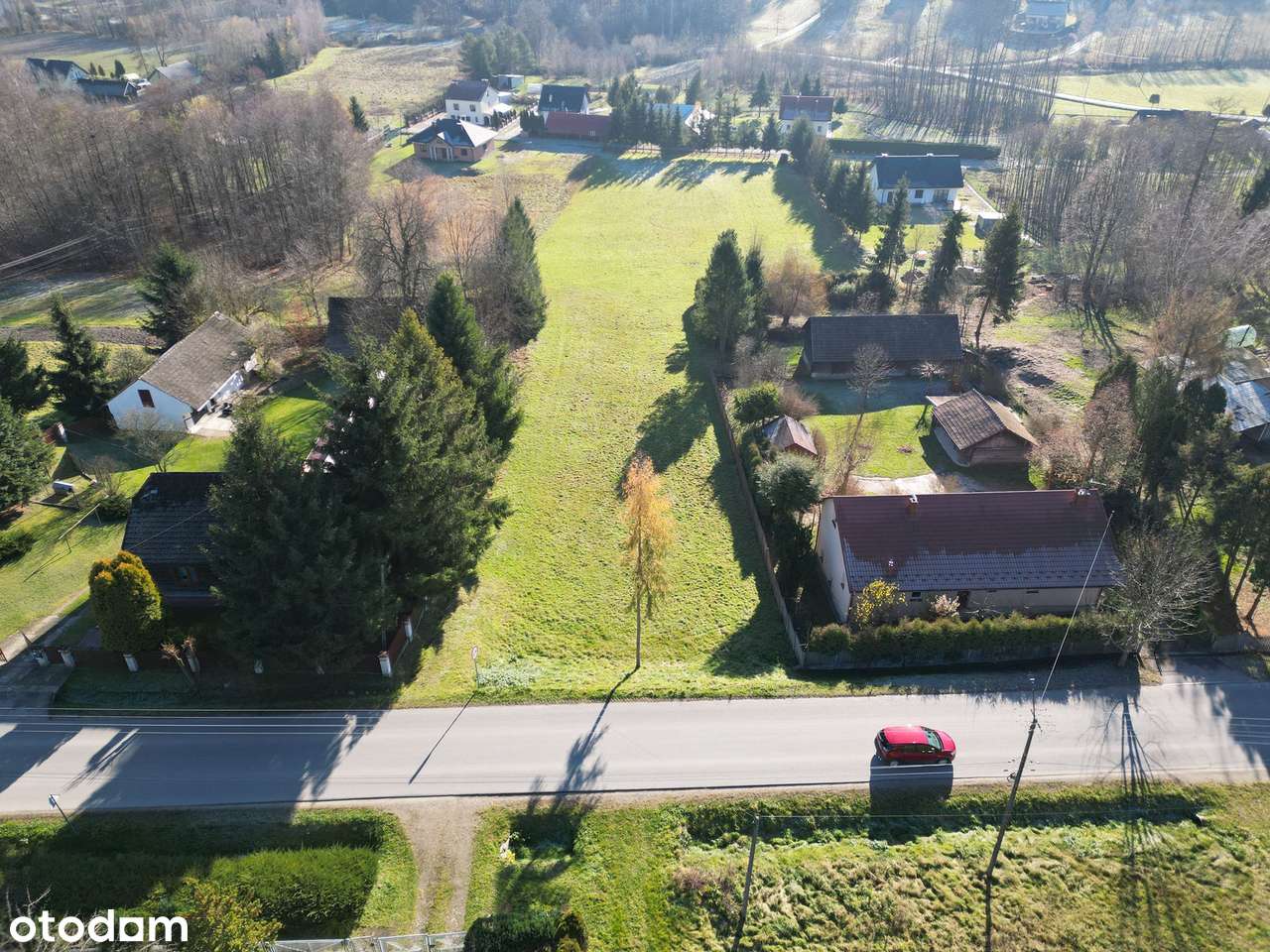 Duże działki budowlane 2149m² i 2079m² | Łęki Dolne (gm. Pilzno) - Pełny obrazek: 4/7