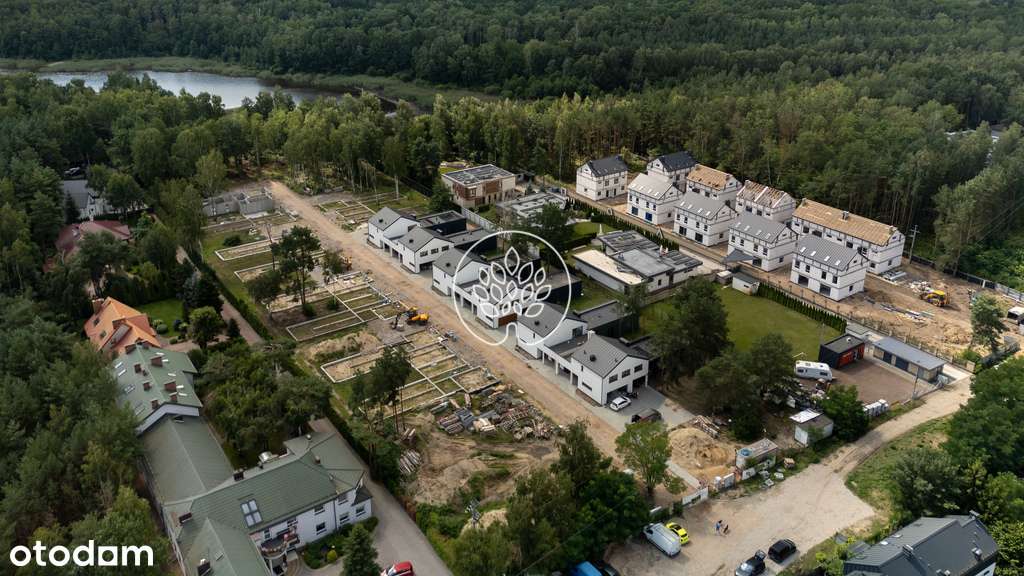 Ogród / Podwójny garaż / Przy lesie i jeziorze-16