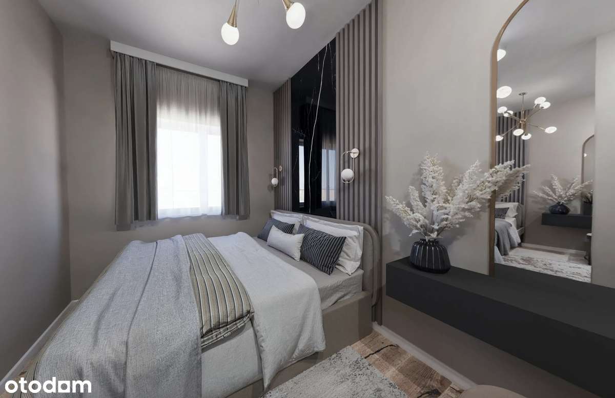 Elegancki apartament 3 pokoje z ogrodem, 2 miejsca postojowe - Pełny obrazek: 4/8