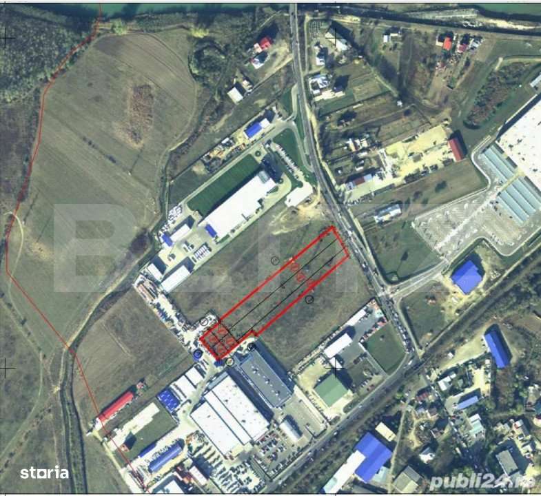 Teren intravilan de 12.478 mp in Itcani, PARCELABIL - Imagine principală: 5/6