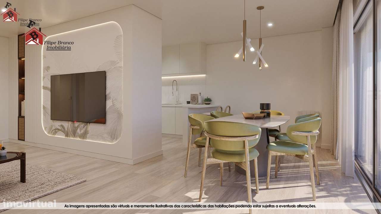 T2+1 NOVO AMPLA VISTA MAR 150M2 SANTA MARINHA GAIA 349.000€ - Grande imagem: 4/26