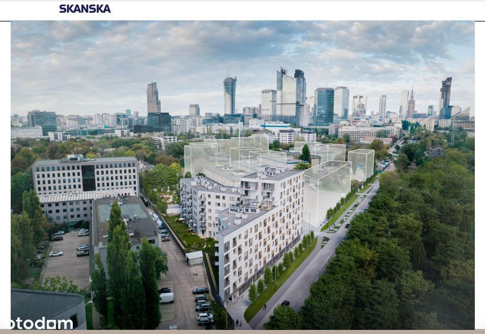 Penthouse, widok na centrum Warszawy 0%PROWIZJI