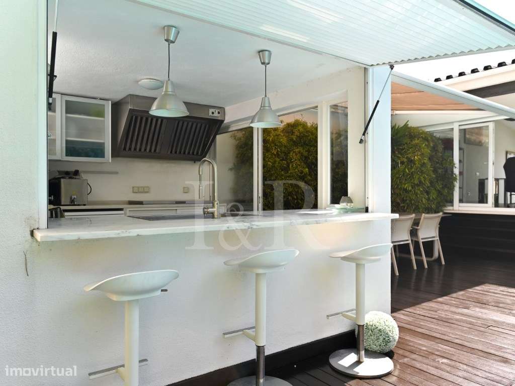 Moradia T6 com jardim, piscina e vista rio no Restelo, Lisboa - Grande imagem: 4/56