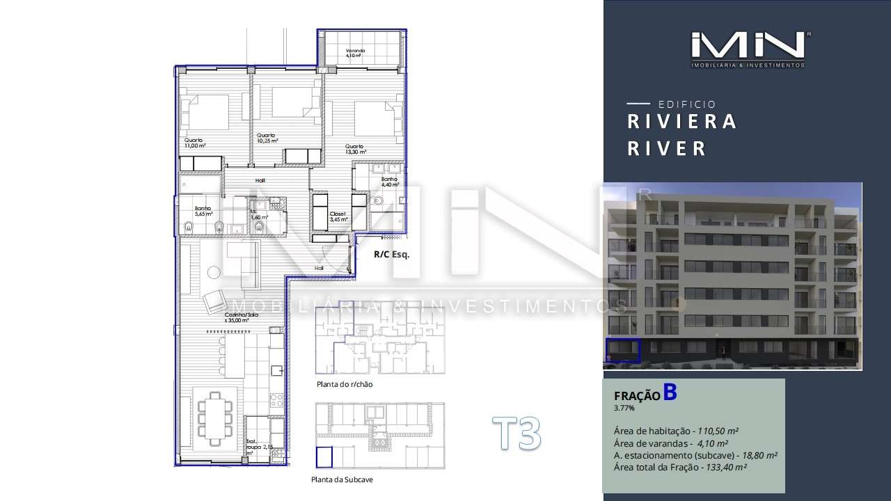 Apartamento T3 -  Junto ao Pavilhão Multiusos de Gondomar - Grande imagem: 5/13