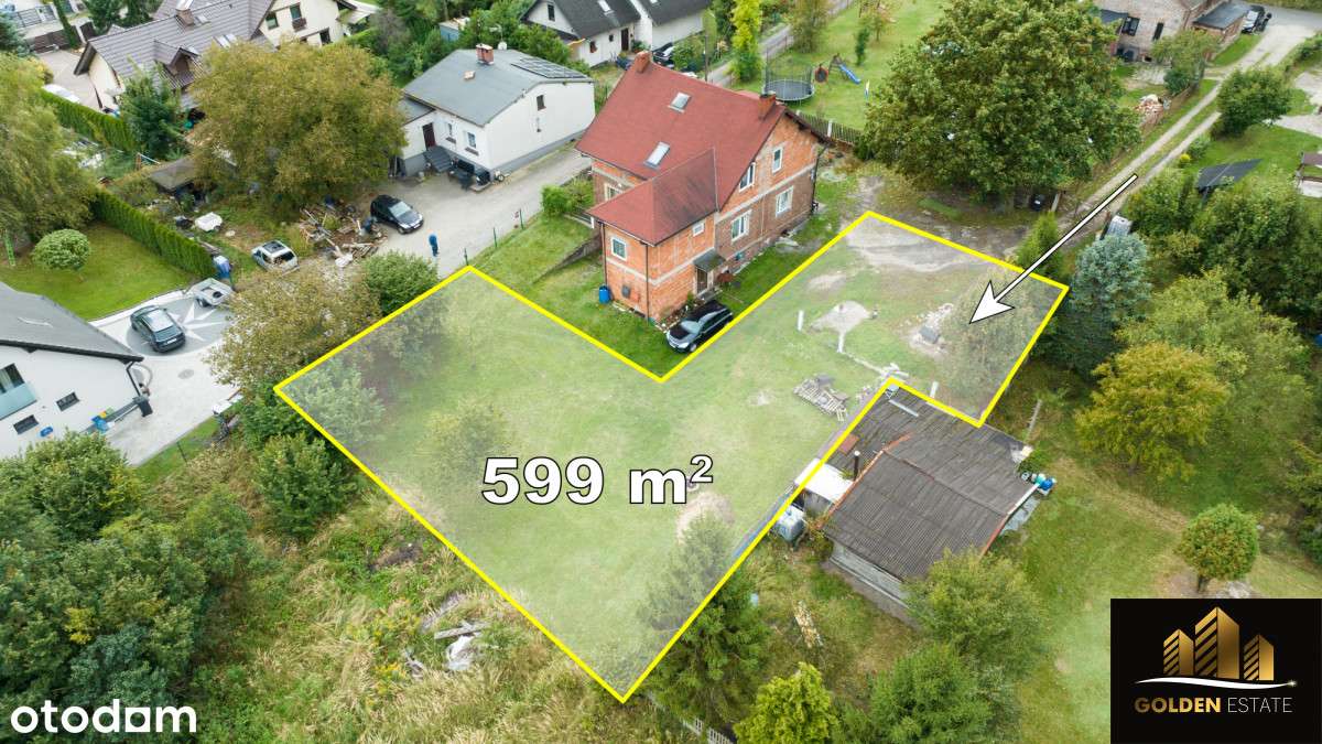 Działka budowlana 599 m² - Katowice, Zarzecze! - Pełny obrazek: 2/6