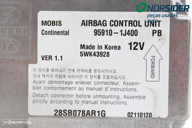 Centralina detonador de airbags Hyundai I20|08-12 - 7