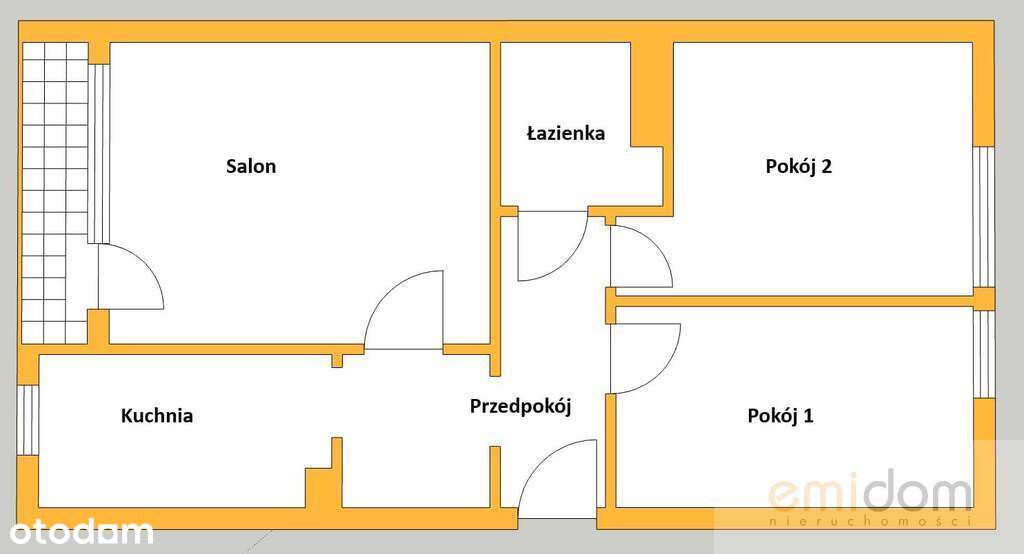 3 oddzielne pokoje | panorama | metro | balkon-13