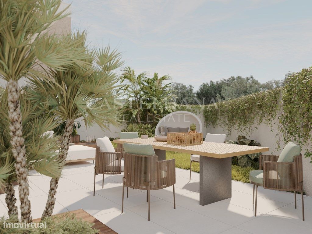 Moradia T4 com jardim inseria num novo empreendimento em Cascais - Grande imagem: 1/81