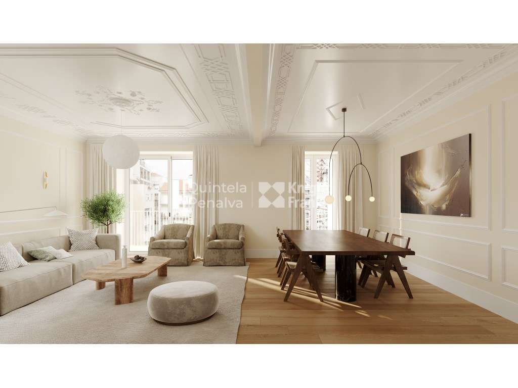 Apartamento T2 Com Terraco Na Avenida Miguel Bombarda