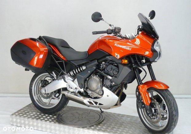 KAWASAKI VERSYS 650 NA CZĘŚCI półka siedzenie zacisk dźwignia kierownica  zbiornik tłumik licznik - 1