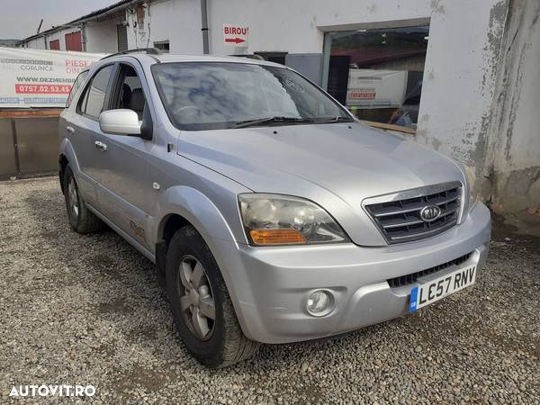 Bara fata Kia Sorento 2002 - 2009 ARGINTIU 6C (583) model fara spalatoare far - 11