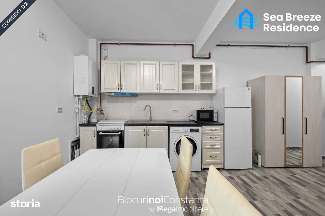 #Preț final: Garsonieră tip studio, complet mobilată - Mamaia Nord - Imagine principală: 4/15