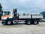 Scania P R 270 / 6x2 / 6x4 / wywrotka 3-S + HDS / stare tacho / żuraw , dzwig , kran , Krane - 17