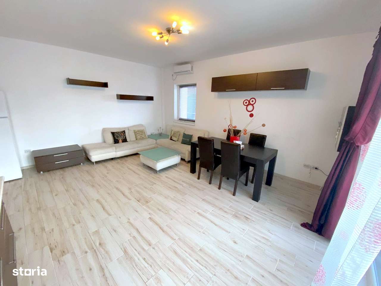 2 camere, bloc nou, mobilat modern, parcare, in Buna Ziua, zona LIDL - Imagine principală: 4/8