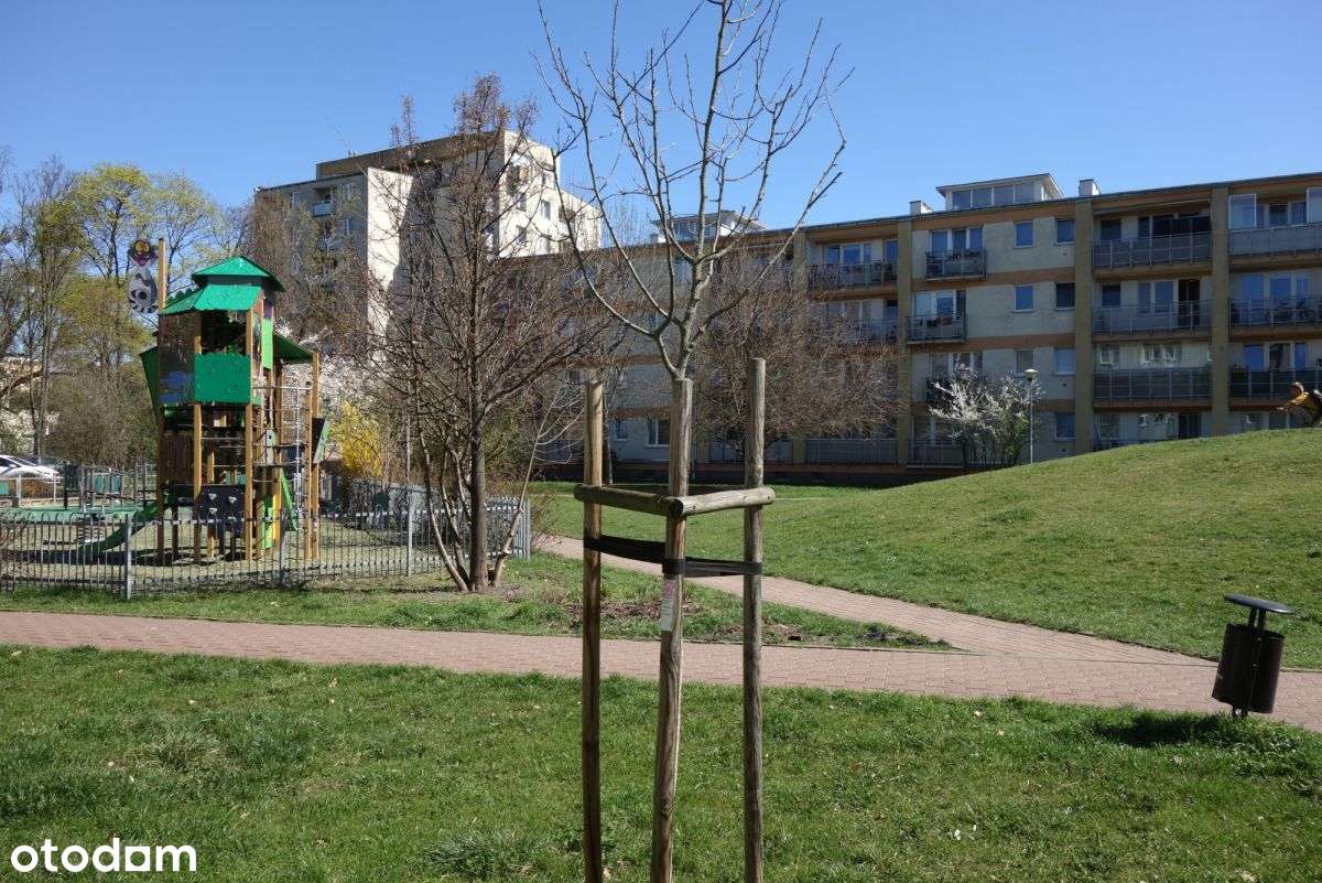 Trzy Pokoje w Niskim Bloku z Cegły-3