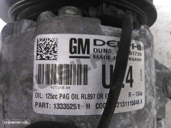 Compressor Ar Condicionado 1333_5251 Opel Astra J [2009_2015] 1 - 4
