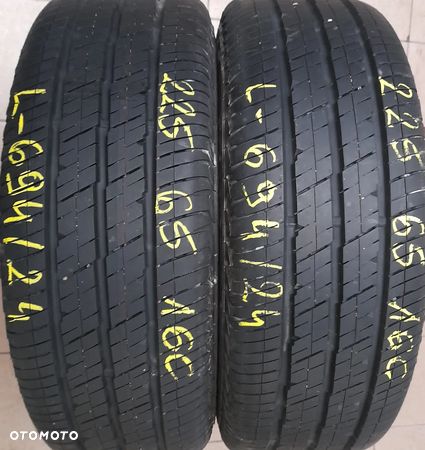 225/65r16C (L694/24)03 2szt 8mm Vanco 2 CONTINENTAL LETNIE - 1