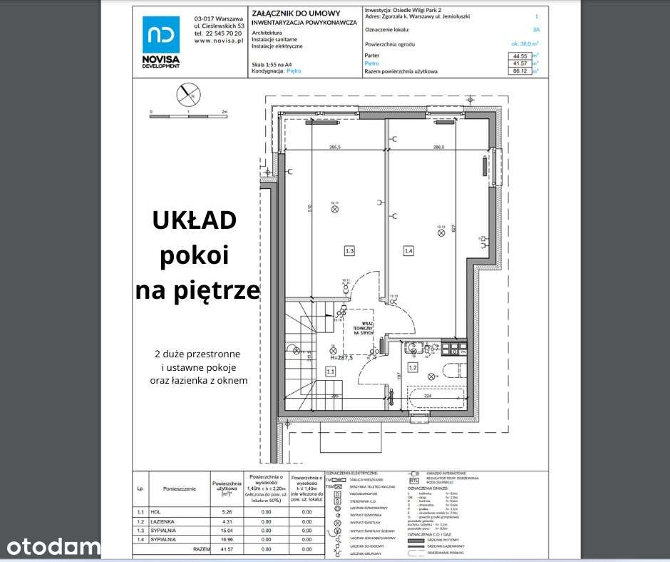 Dom z ogródkiem ZGORZAŁA 4 pokoje i Ogród - blisko Warszawy Mieszkanie - Pełny obrazek: 4/12