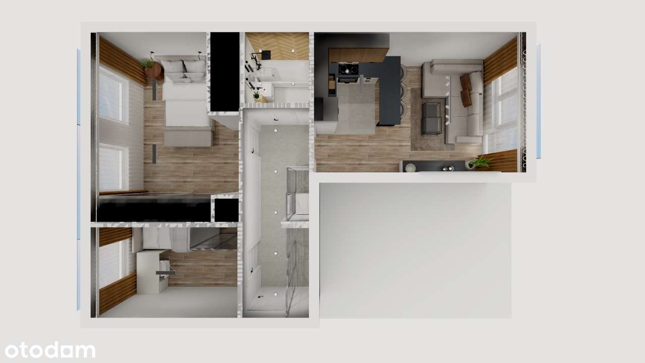 Już niedługo gotowe! Piękne mieszkanie 3 pokojowe w trakcie remontu-10